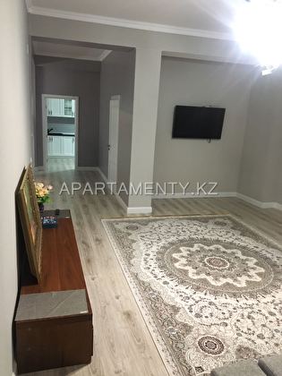 2-room apartment for daily rent in Aktau