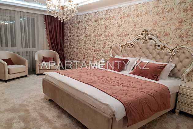 2-room apartment for daily rent in Shymkent