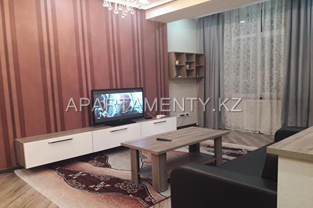 2-room apartment for daily rent in Karaganda