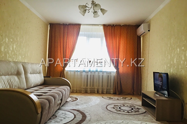2-room apartment for daily rent in Aktobe
