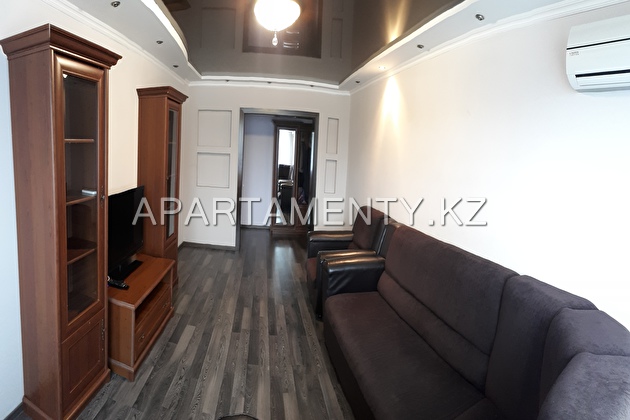 3-room apartment for daily rent in Pavlodar