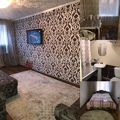 2-room apartment for daily rent in Karaganda