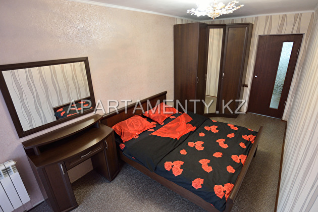 2-room apartment for daily rent in Karaganda