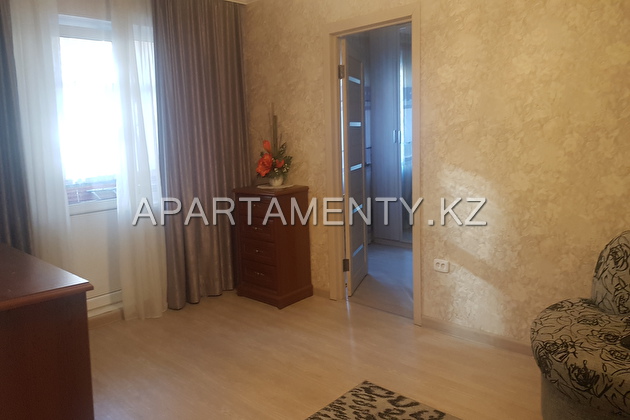 2-room apartment for daily rent in Karaganda