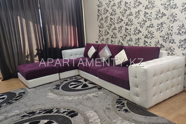 2-room apartment for a day in Almaty