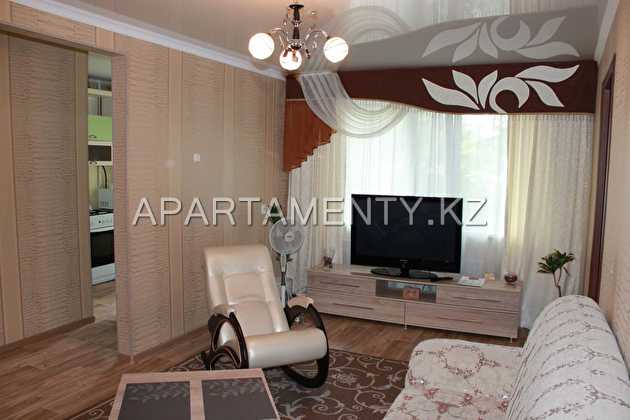 2-room apartment for daily rent in Karaganda