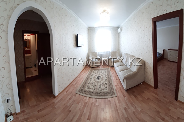 2-room apartment for daily rent in Pavlodar