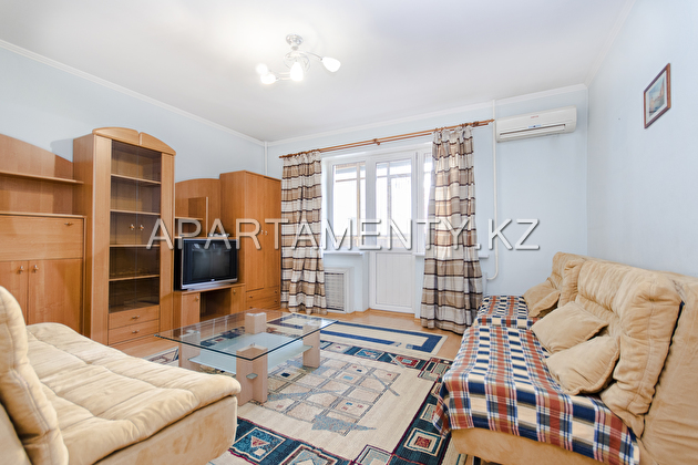 2 - room apartment for daily rent in Almaty