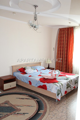 2-room apartment for daily rent in Aktau