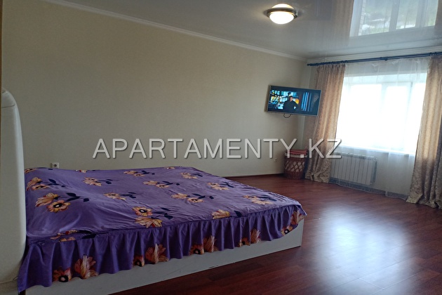 1-room VIP apartment for daily rent in Kostanay