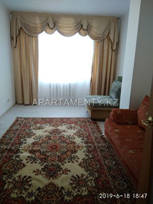 2-room apartment for daily rent in Nur Sultan