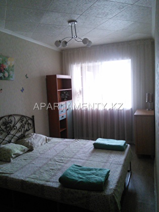 2-room apartment for daily rent in Aktau