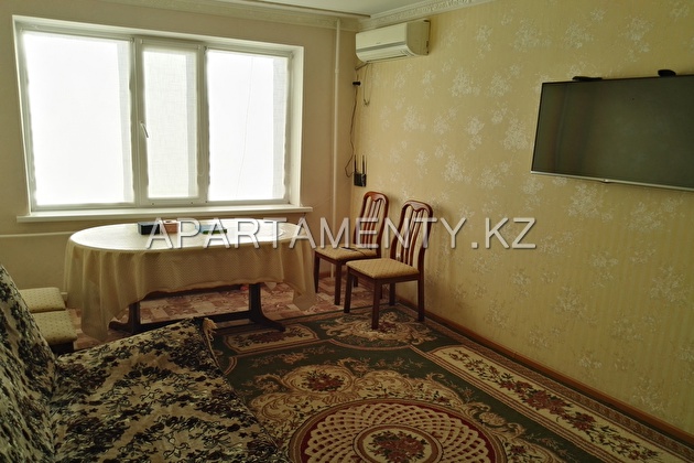 1-room apartment for daily rent in Aktobe