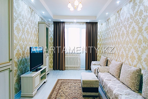 2-room apartment for daily rent, sarayshyk 7/1