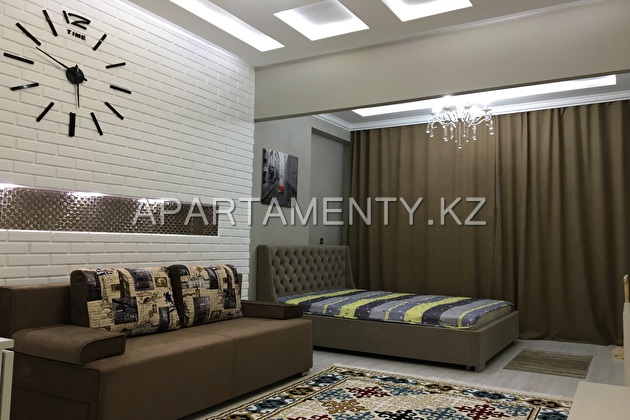 1-room apartment for daily rent in Aktau