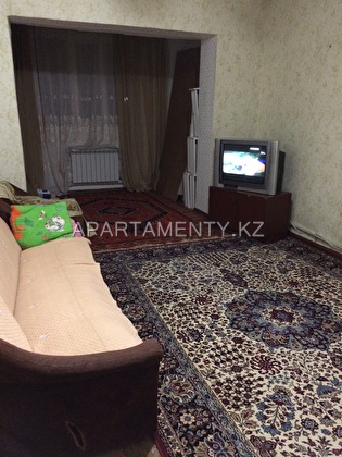 3-room apartment for a day in Shymkent