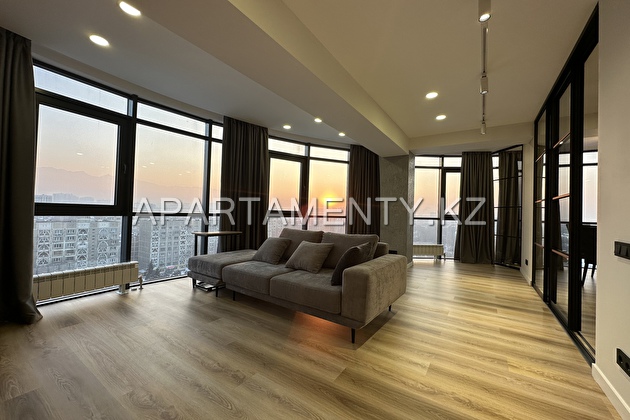 3-room apartments for rent, Almaty