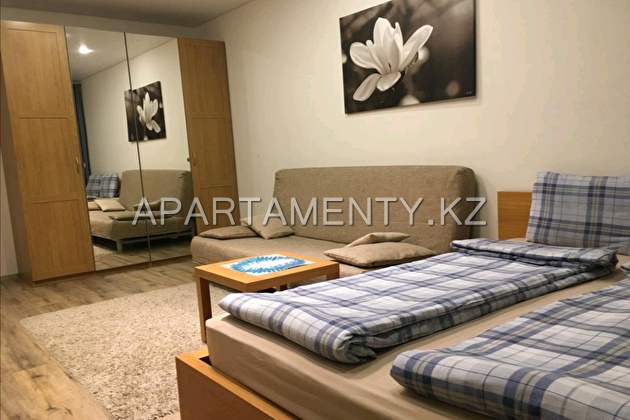 1-room apartment for daily rent in Aktobe