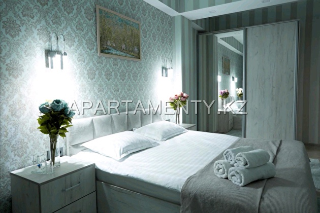 2-room apartment for daily rent in Nur-Sultan