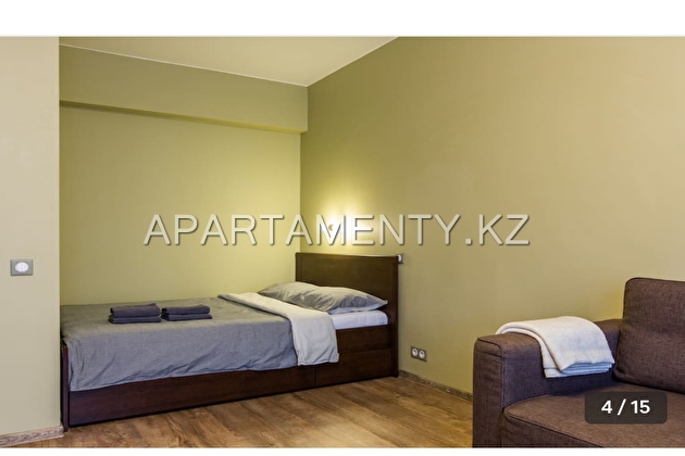 1-комнатные апартаменты посуточно в Актобе