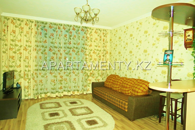 2-room apartment for daily rent, 9 Imanbayeva str.