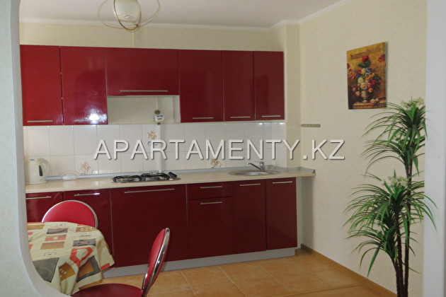 2-room apartment for daily rent, ul. Tashenova 4
