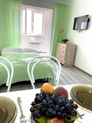 1-room apartment for daily rent in Aktau