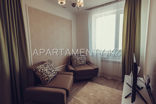 2-room apartment for daily rent in the center