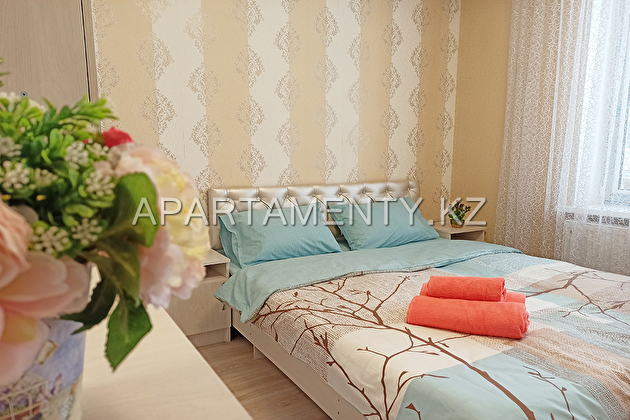 2-room apartment for a day in Almaty