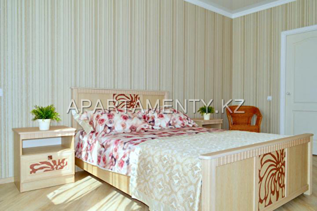 2-room apartment for daily rent in Almaty