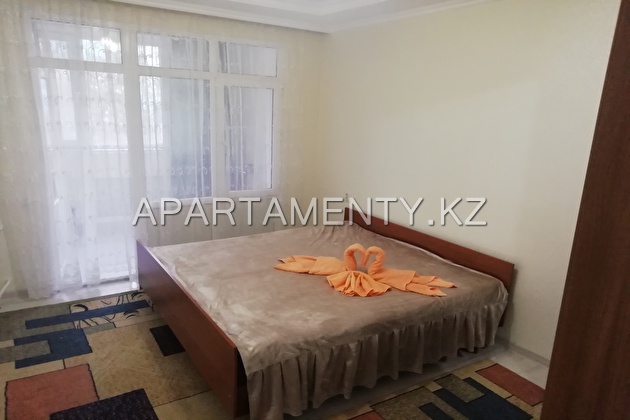 2-room apartment for daily rent in Aktau