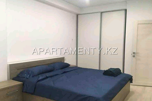 2-room apartment for daily rent in Shymkent