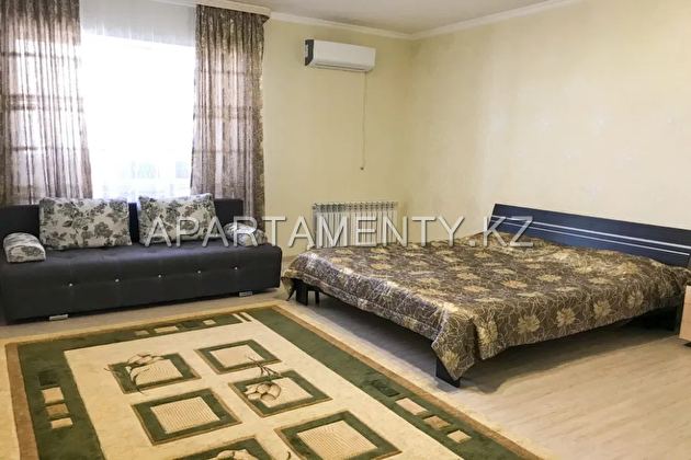 1-room apartment for daily rent in Aktobe