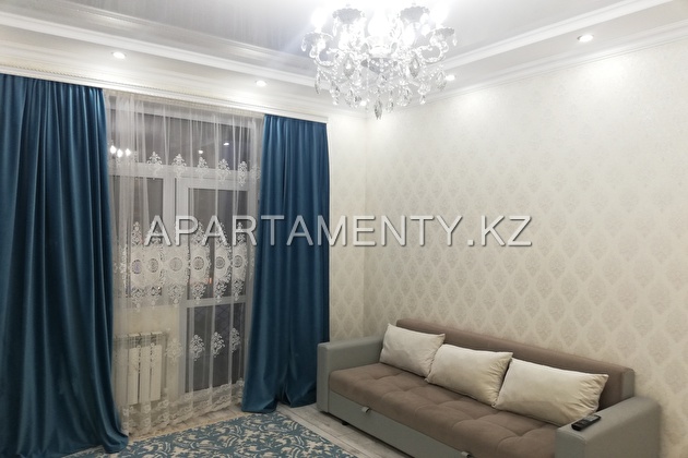 2-room apartment for daily rent in Aktau