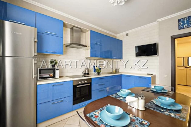 2-room apartment for a day in Aktobe