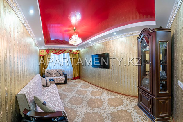 4-room apartment for daily rent in Pavlodar