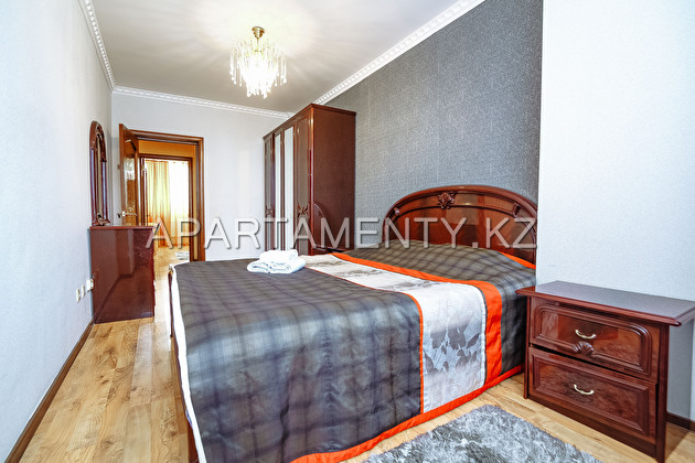 3-room apartment for daily rent, Syganak str.