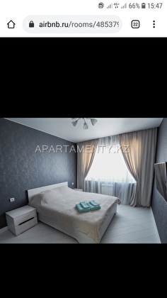 2-room apartment for daily rent in Aktobe