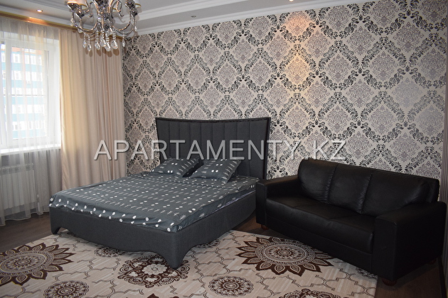 2-room apartment for daily rent in Aktobe