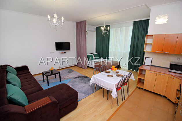 1 bedroom apartment for daily rent in Almaty