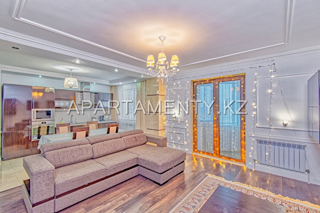 3-room apartment in the center of Nur Sultan