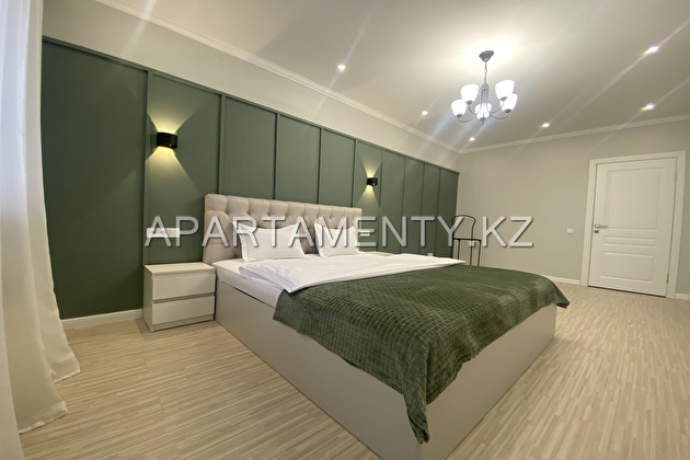 3-room apartments for daily rent in Almaty