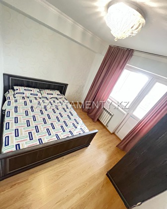 2-room apartment for daily rent, Makataeva 5a