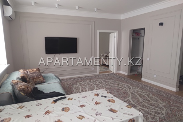 2-room apartment for daily rent in Aktau