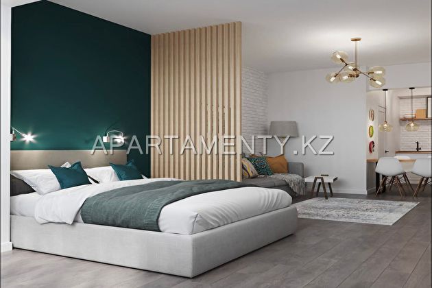 1-room apartments for daily rent in Aktobe