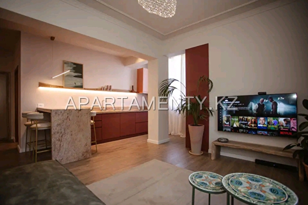 2-room apartment for a day in Aktobe