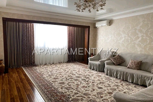 3-room apartment for daily rent in Aktobe