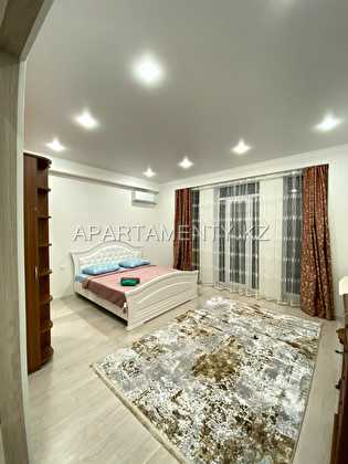 2-room apartment for daily rent in Aktau