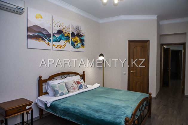 3-room apartments for daily rent in Almaty