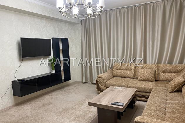 2-room apartment for a day in Aktobe